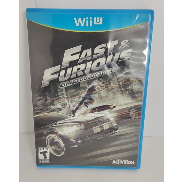 Nintendo Wii U Fast and Furious Showdown Video Game Cars Racing Action Play - Picture 1 of 4